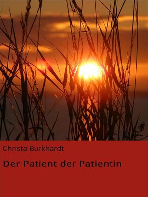 cover image of Der Patient der Patientin